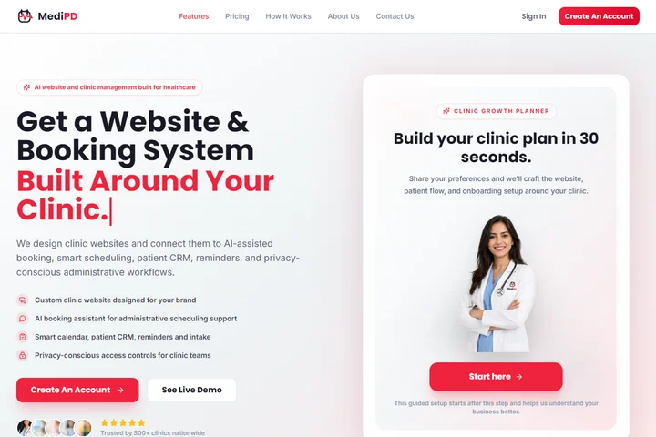 MediPD website thumbnail